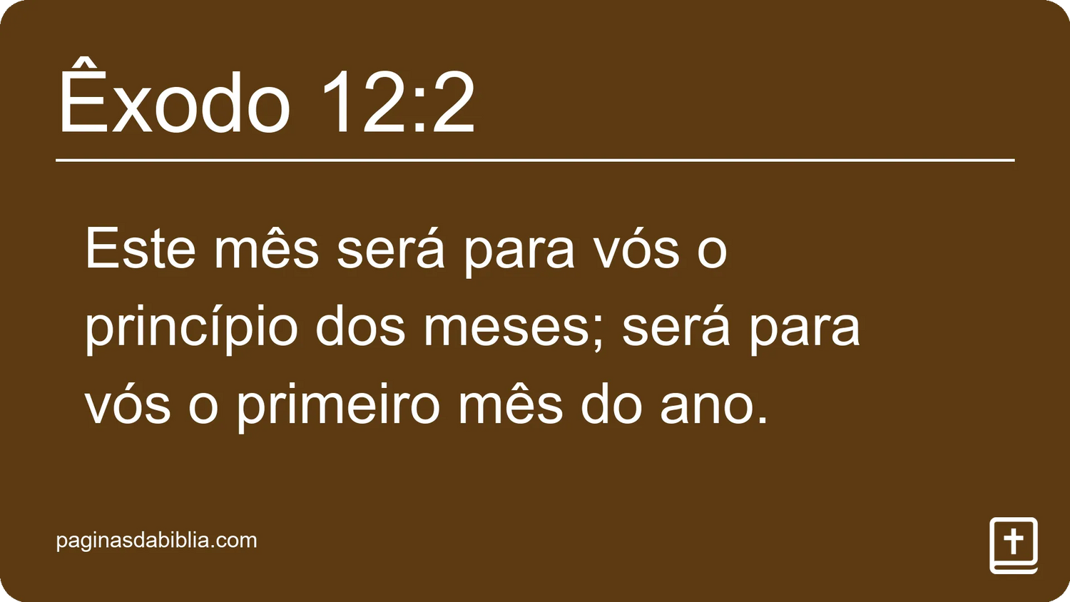 Êxodo 12:2