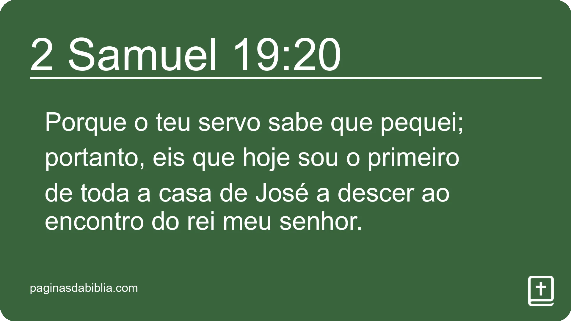 2 Samuel 19:20