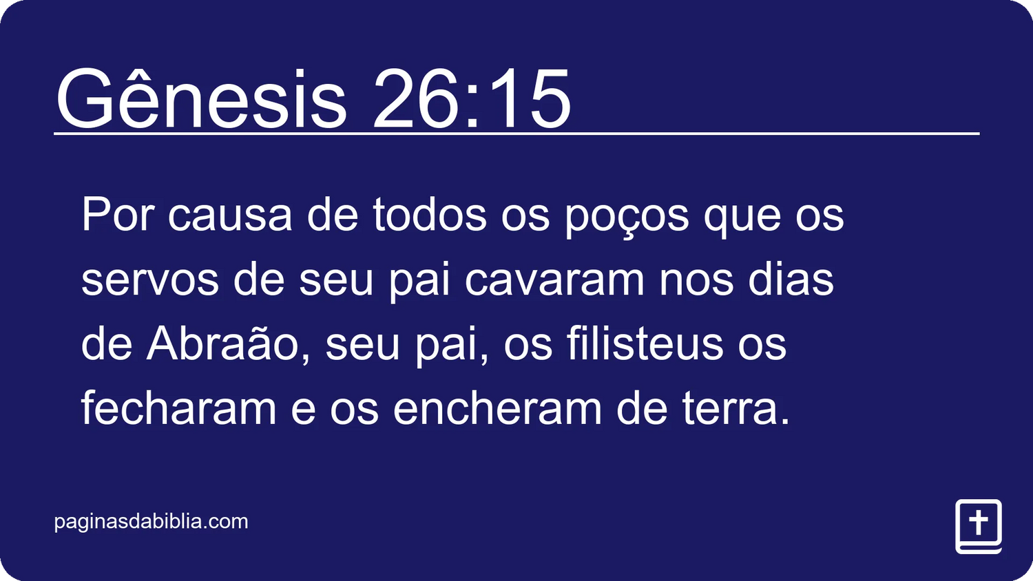 Gênesis 26:15