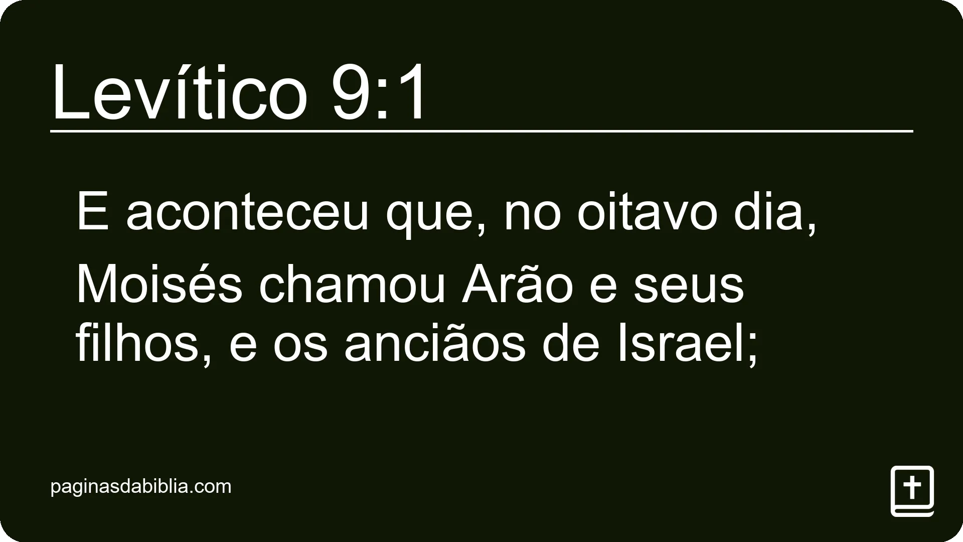 Levítico 9:1