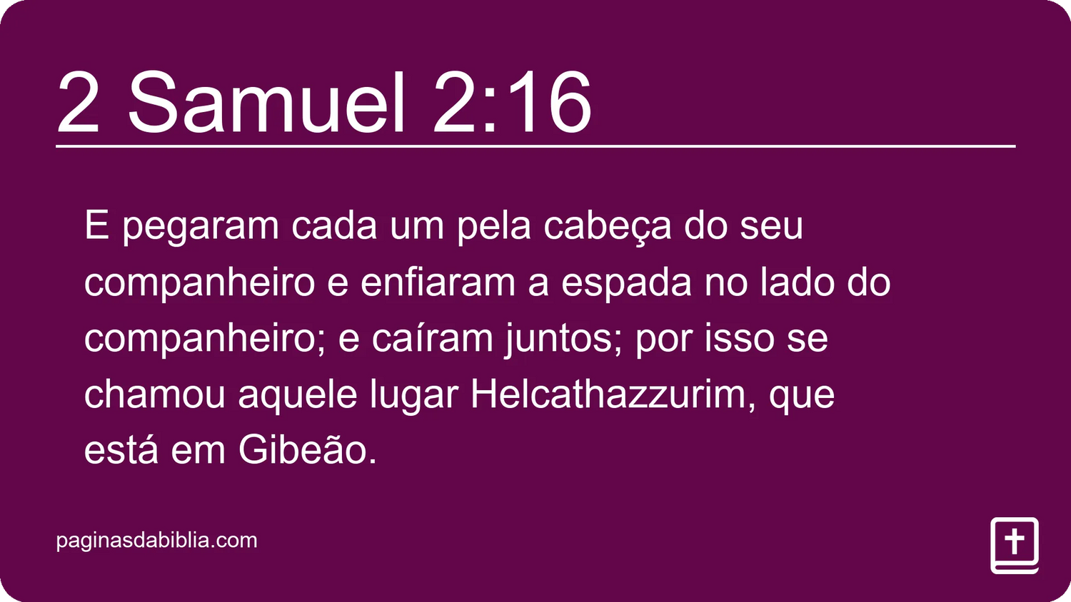 2 Samuel 2:16