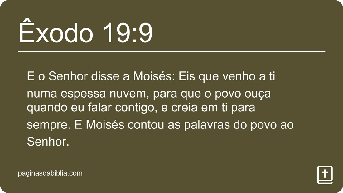 Êxodo 19:9