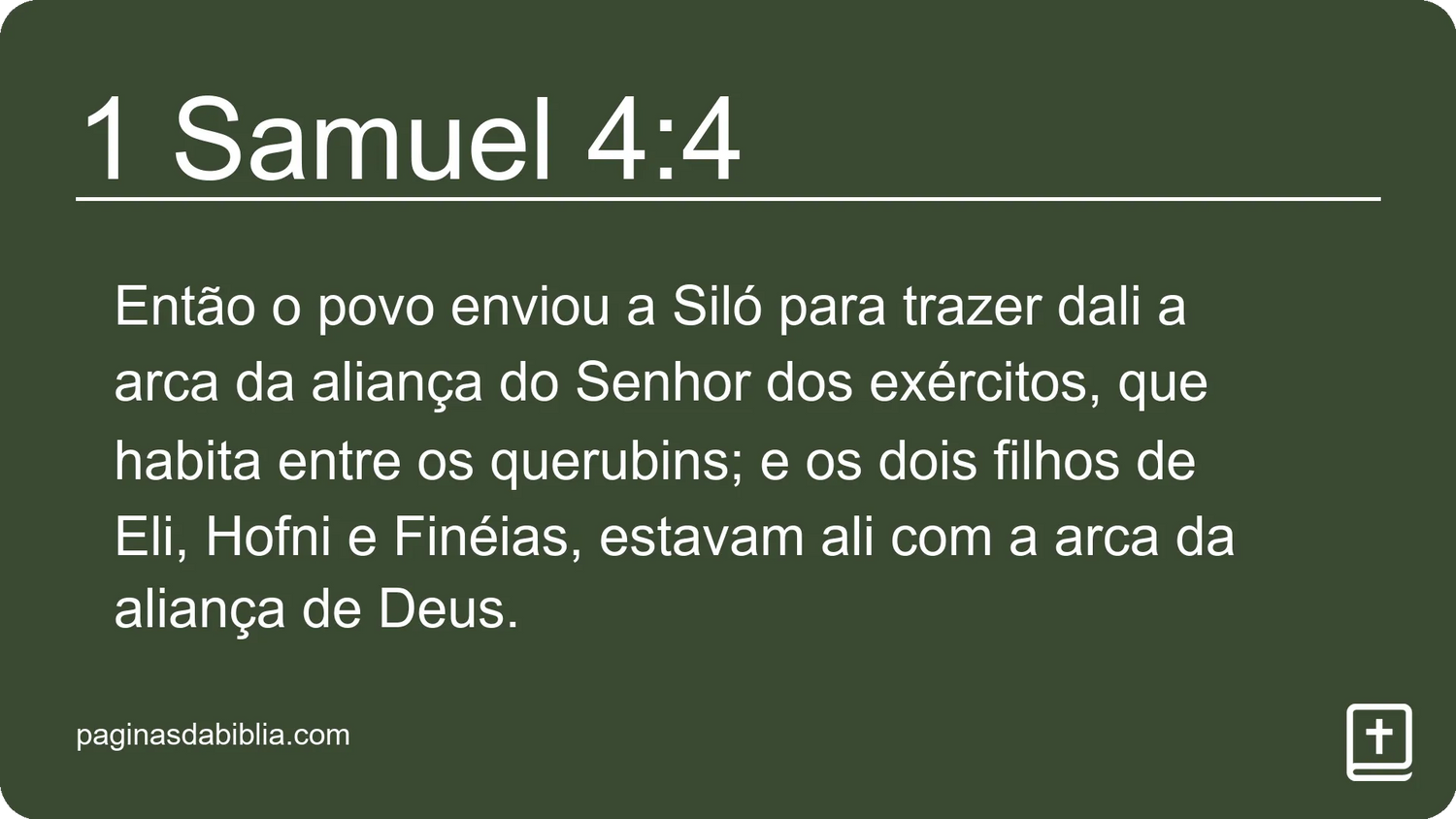 1 Samuel 4:4