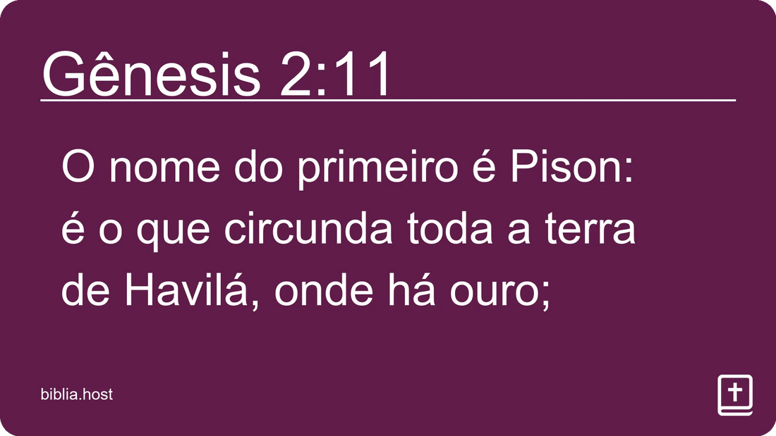 Gênesis 2:11