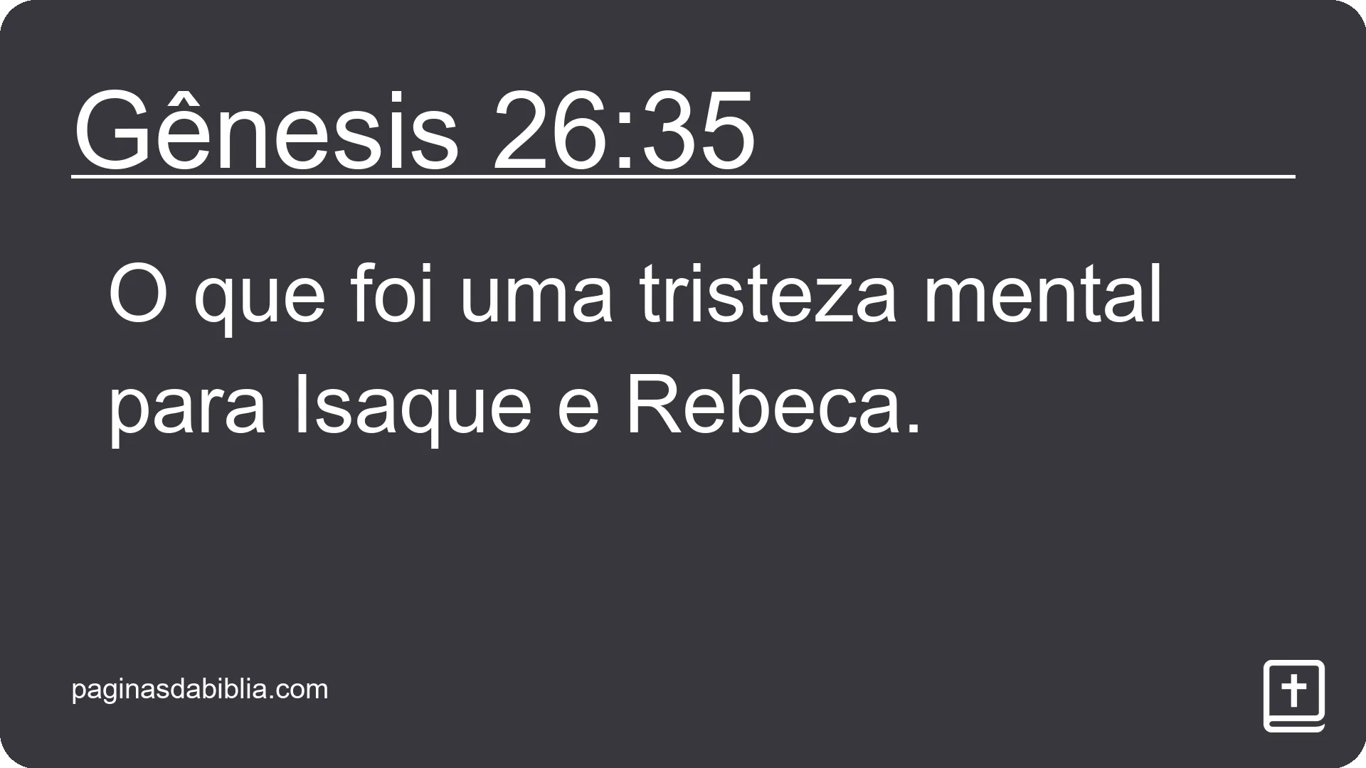 Gênesis 26:35