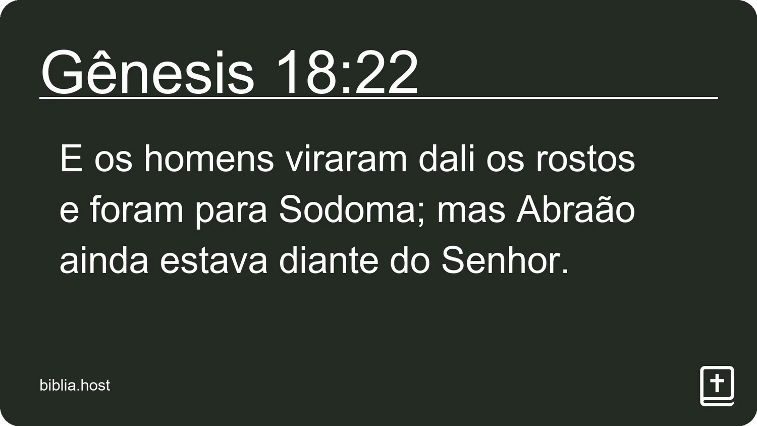 Gênesis 18:22