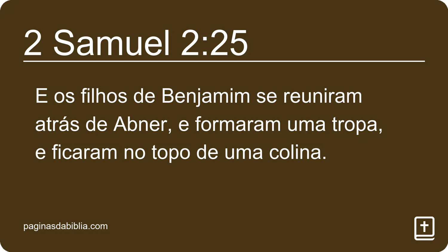 2 Samuel 2:25