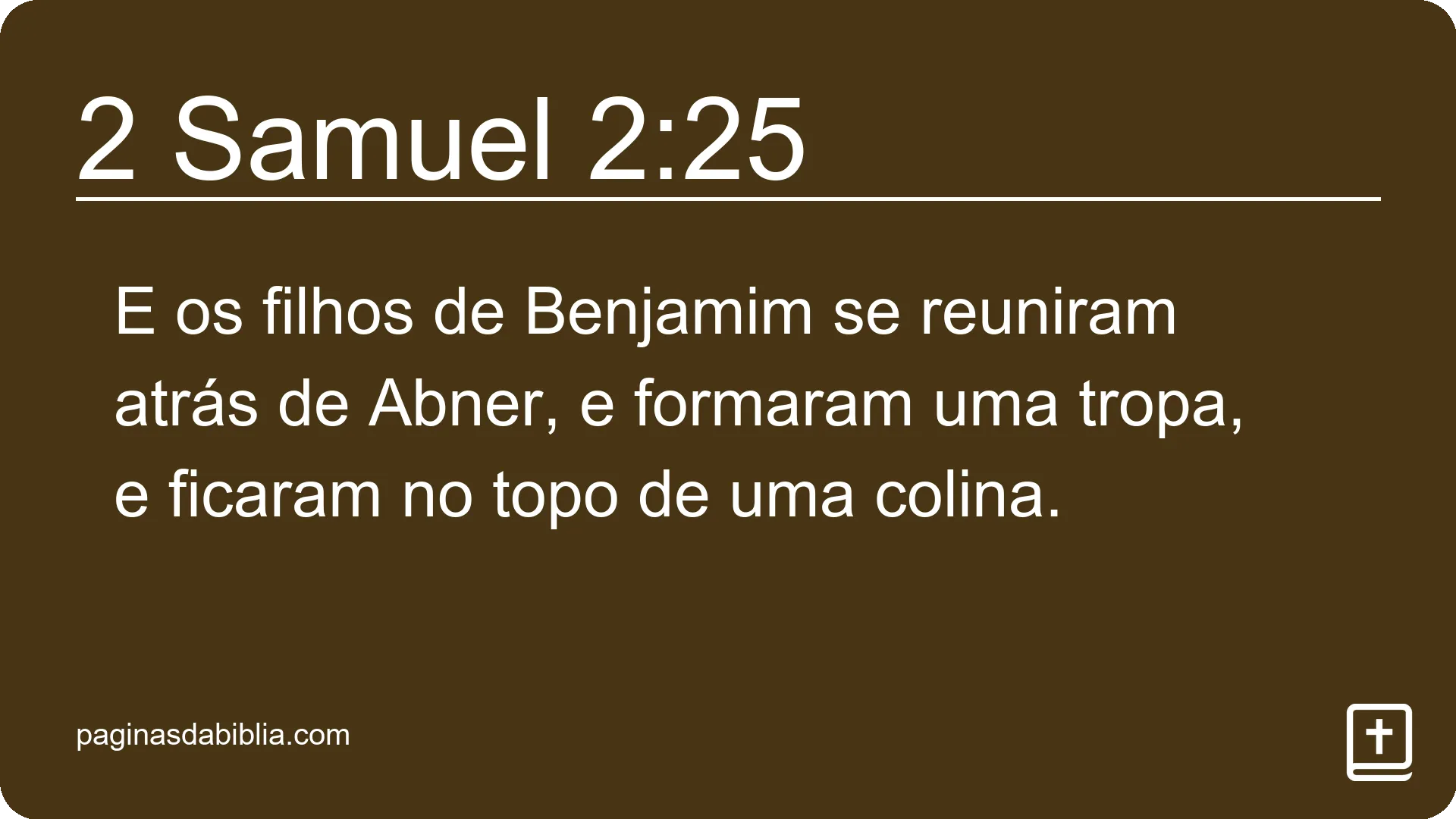 2 Samuel 2:25