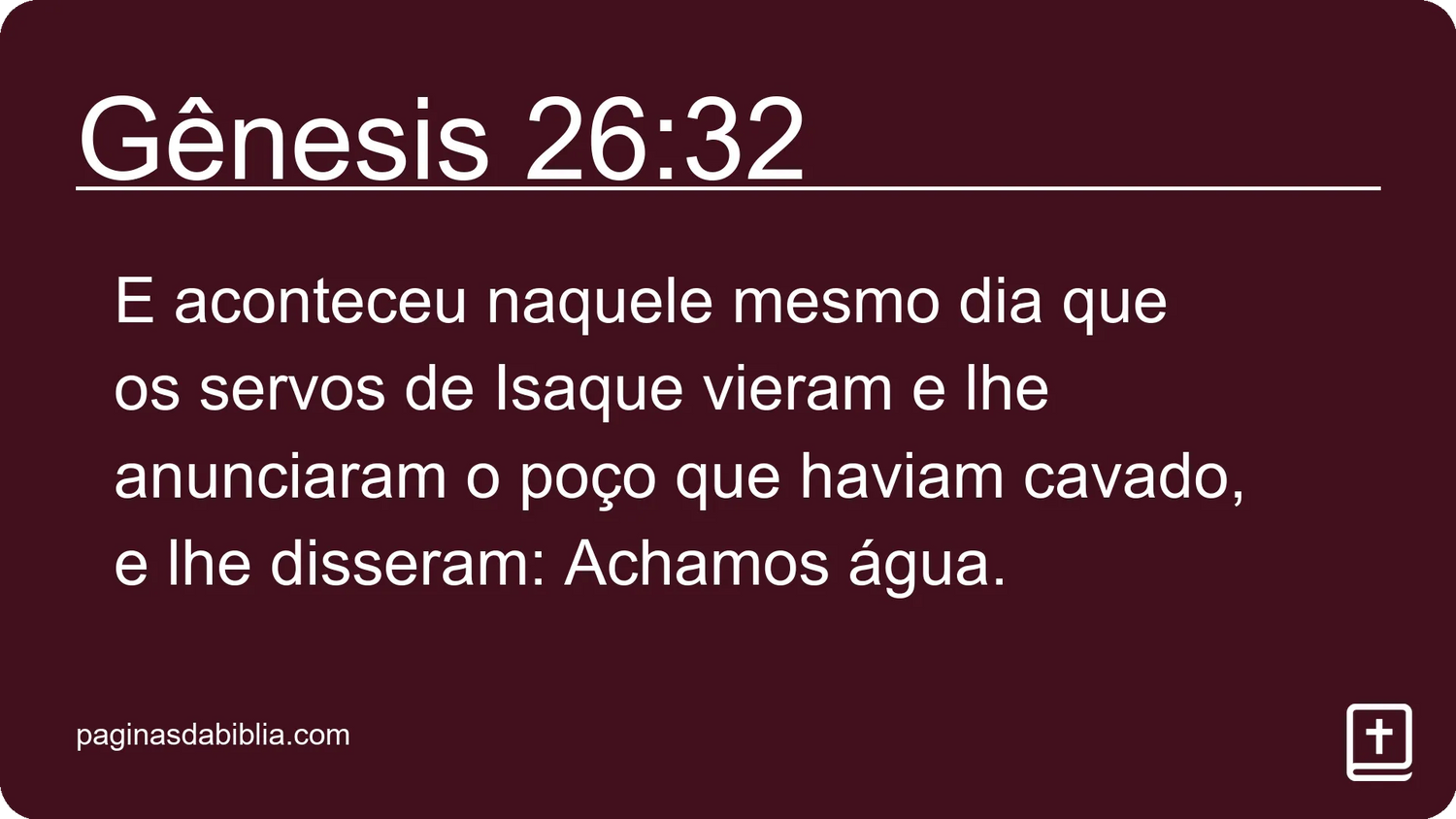 Gênesis 26:32