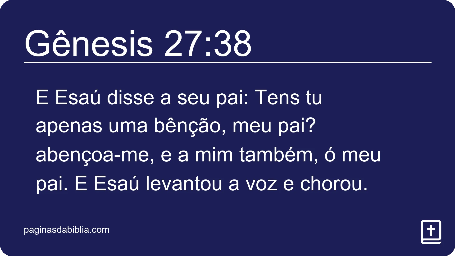 Gênesis 27:38