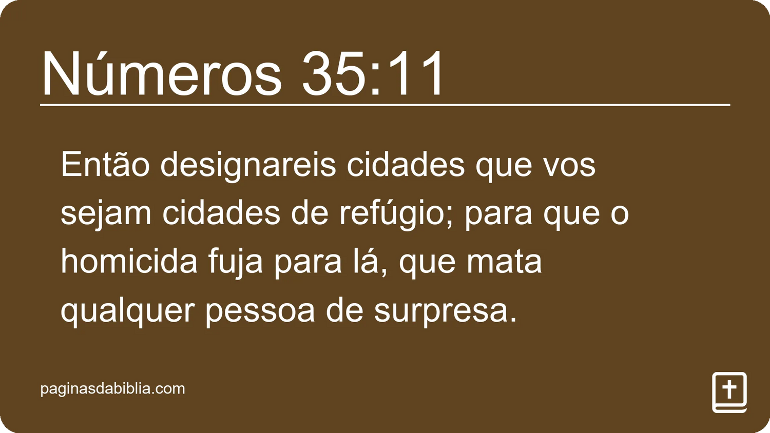 Números 35:11