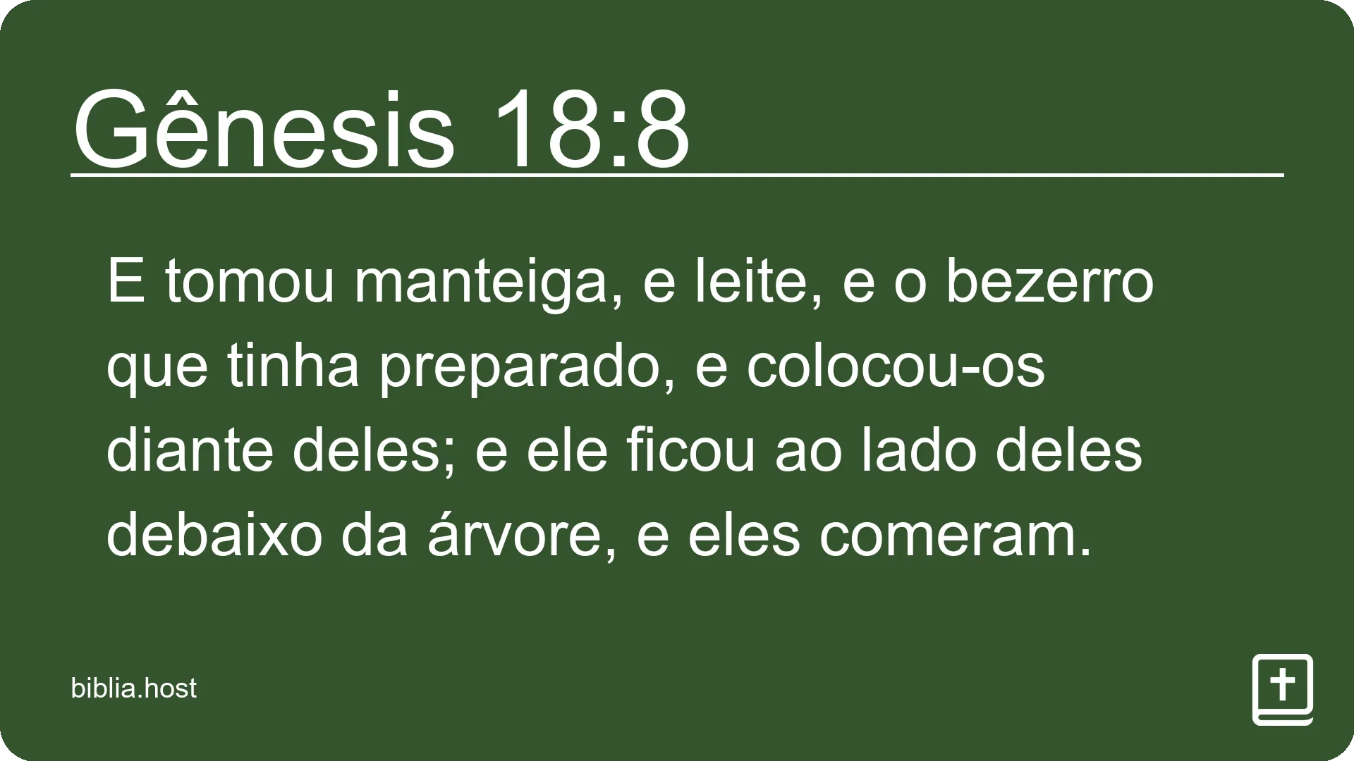 Gênesis 18:8