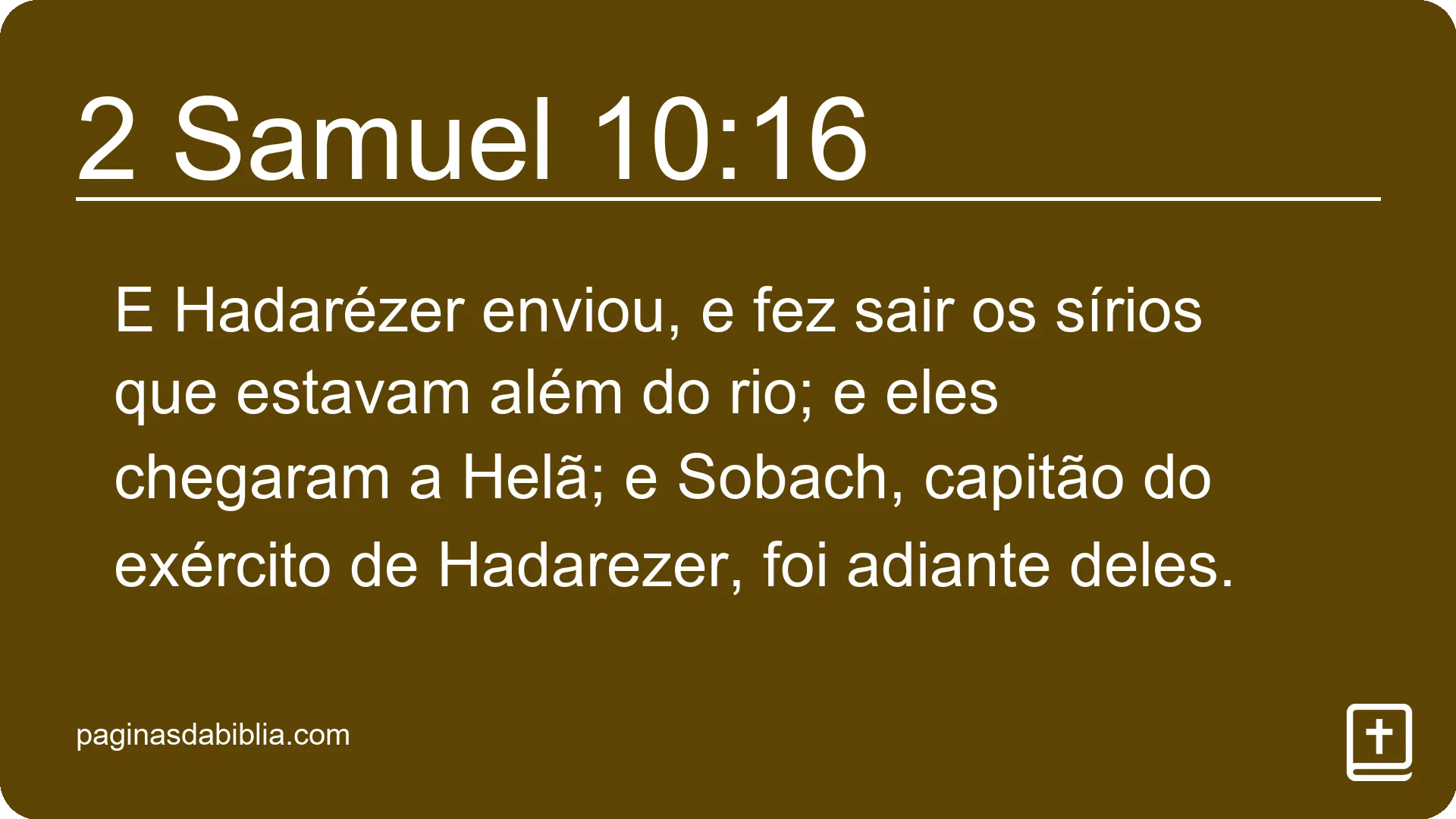 2 Samuel 10:16