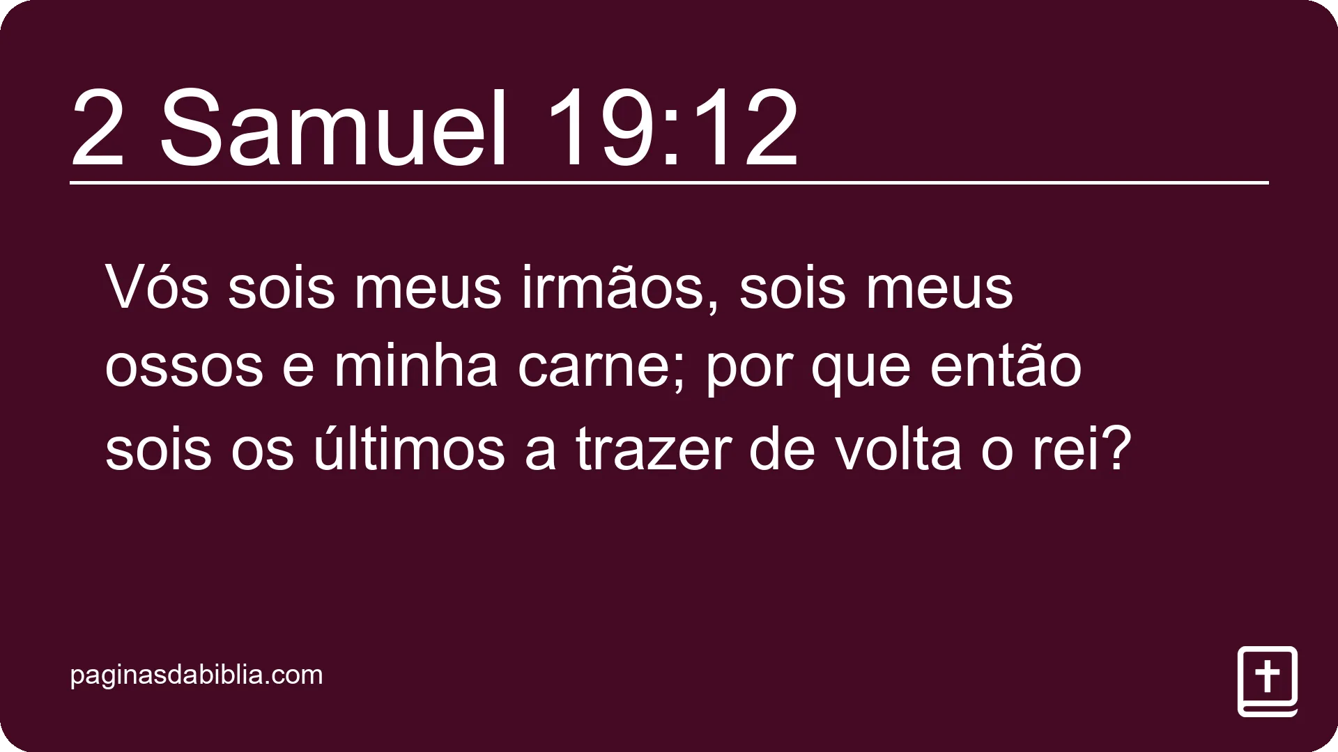 2 Samuel 19:12