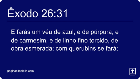 Êxodo 26:31