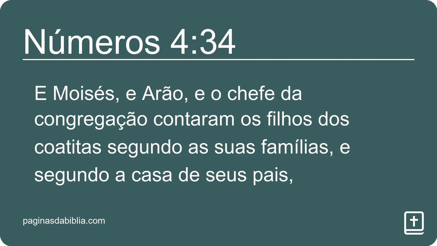 Números 4:34