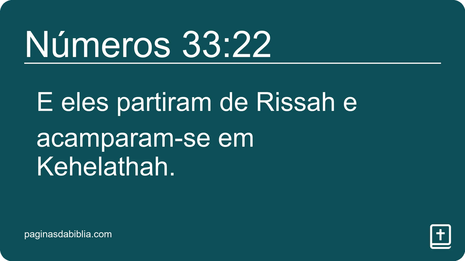 Números 33:22