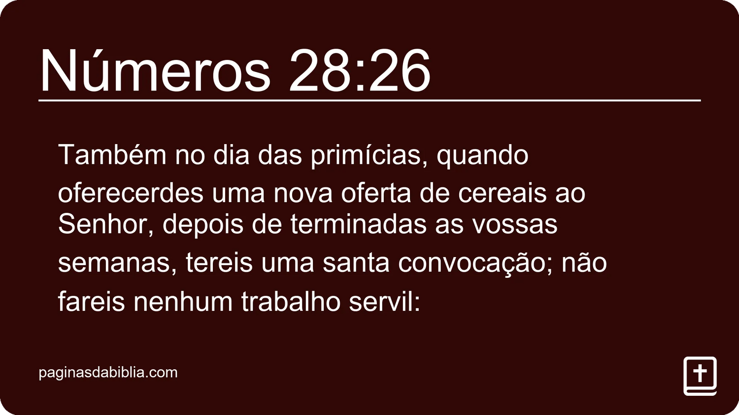 Números 28:26