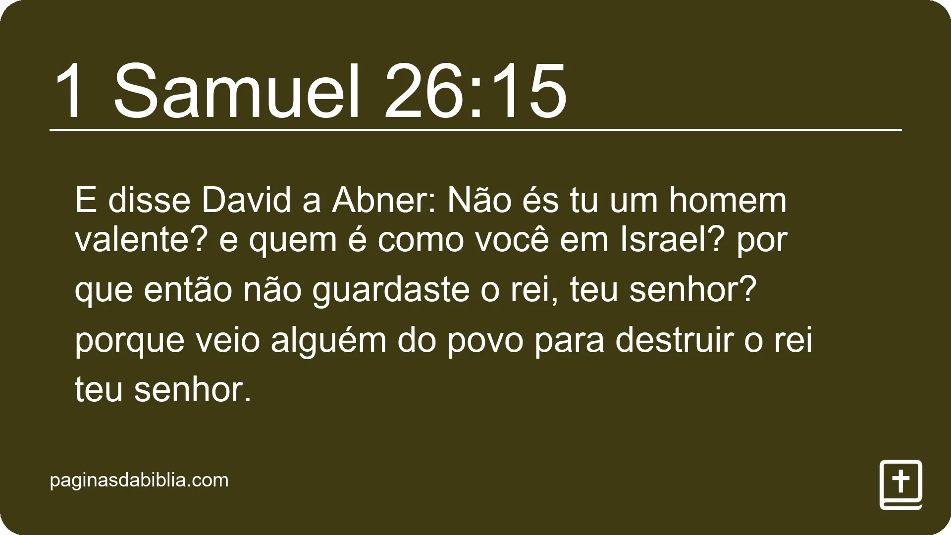 1 Samuel 26:15