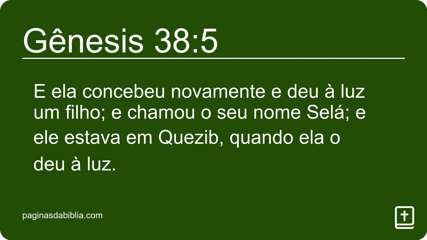 Gênesis 38:5