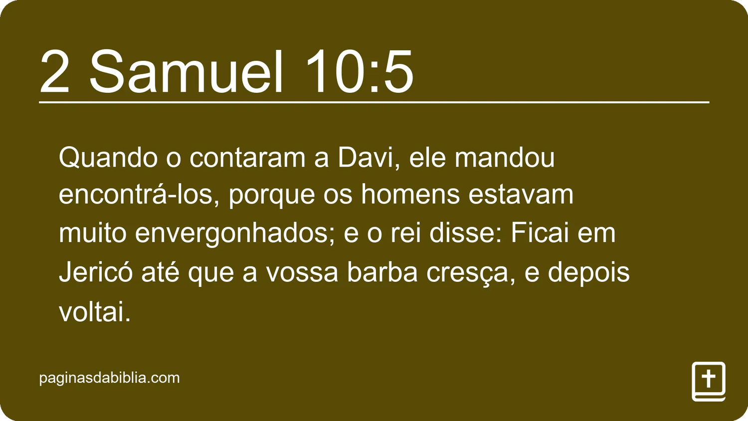 2 Samuel 10:5