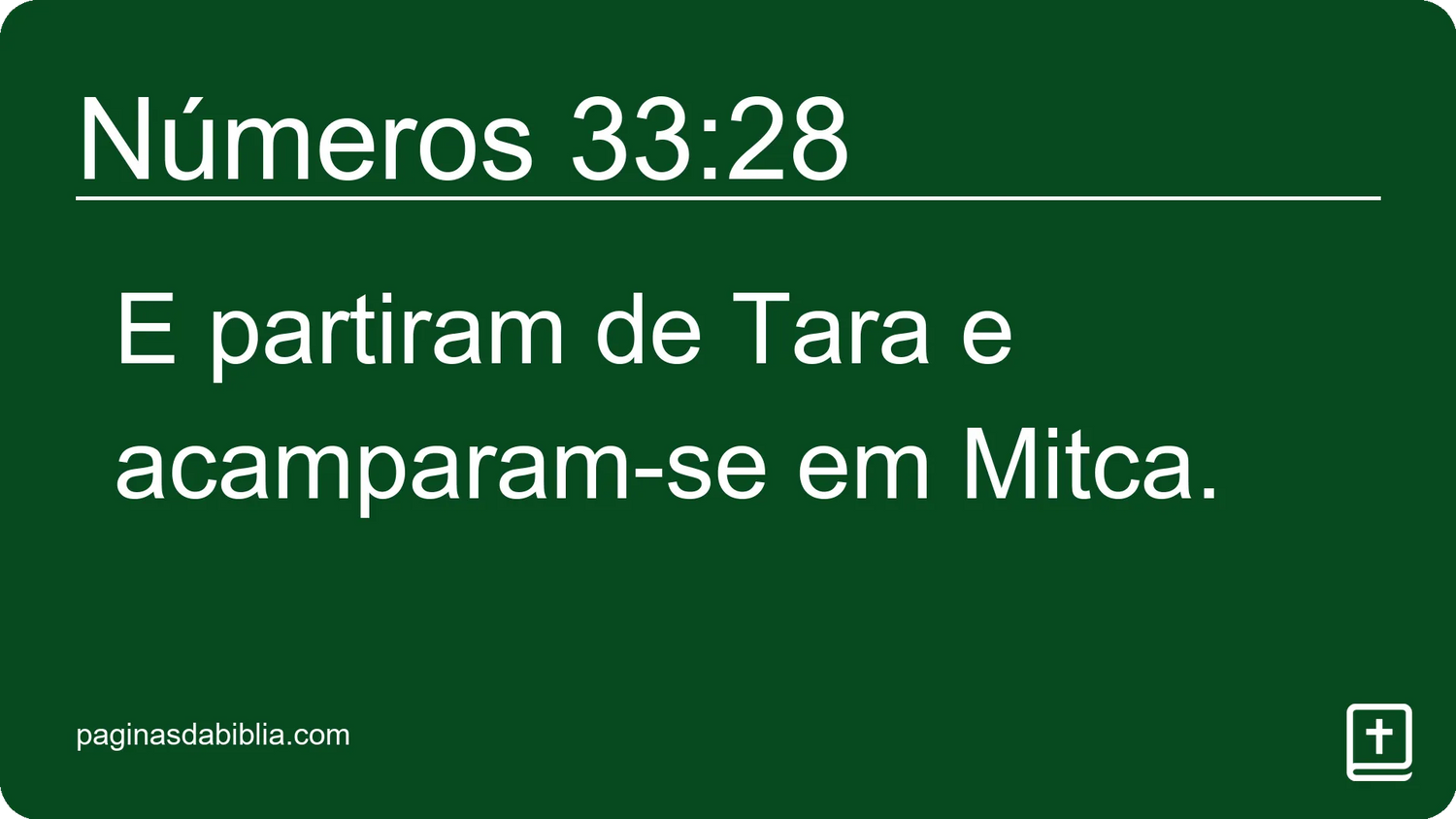 Números 33:28