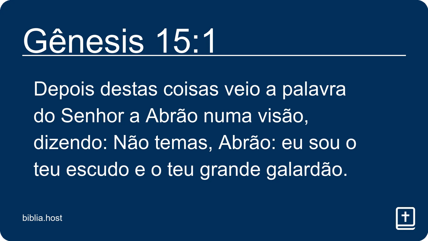 Gênesis 15:1