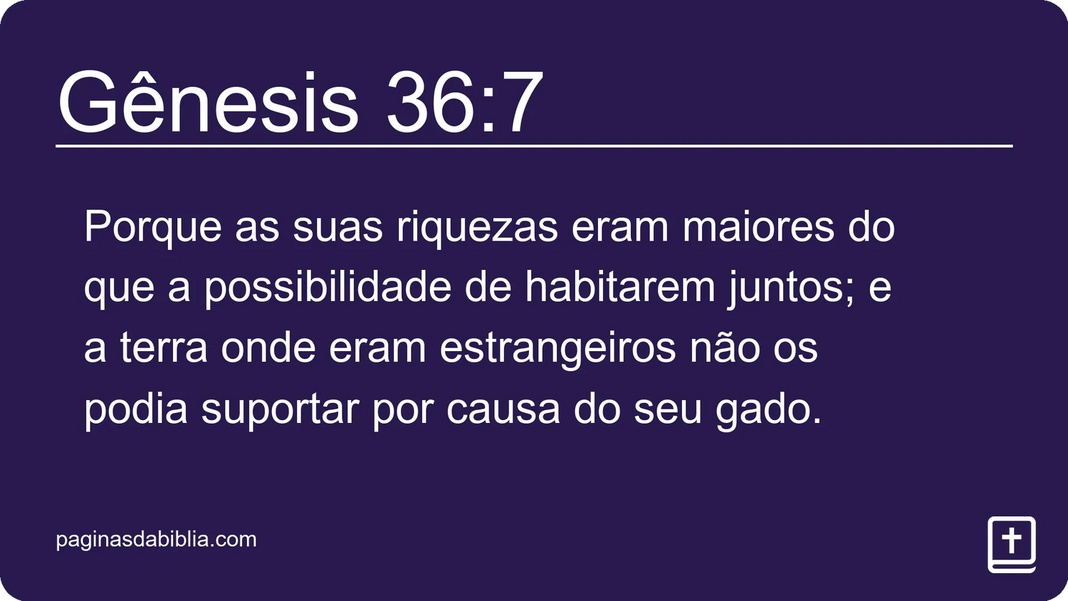 Gênesis 36:7