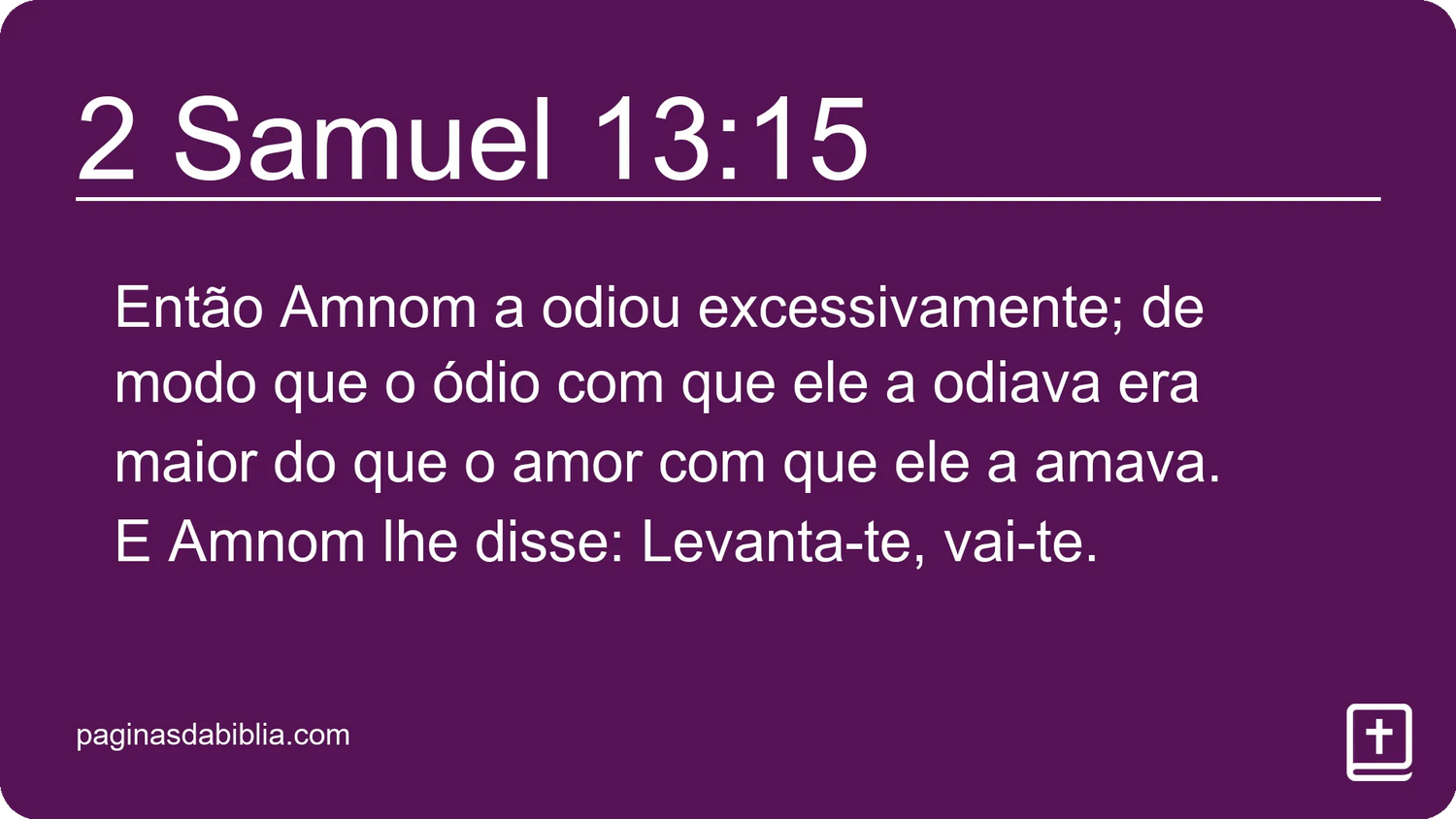 2 Samuel 13:15