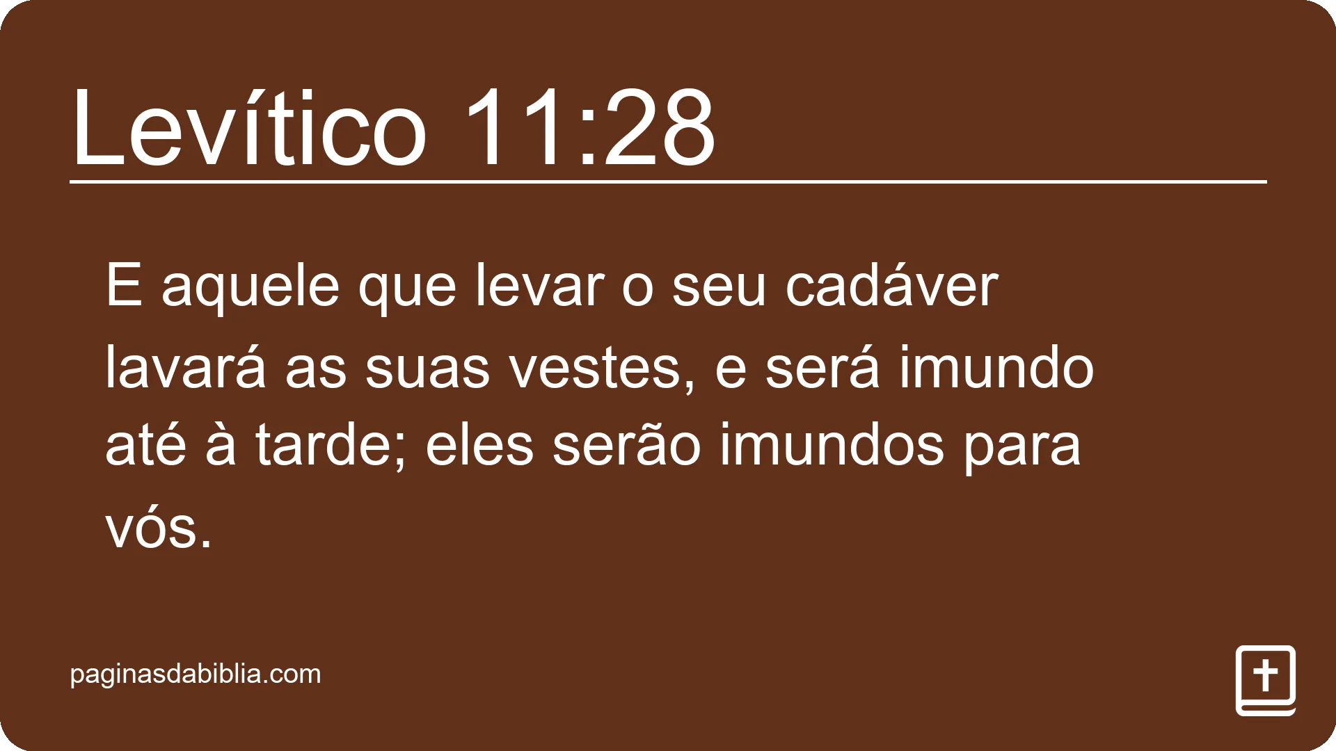 Levítico 11:28