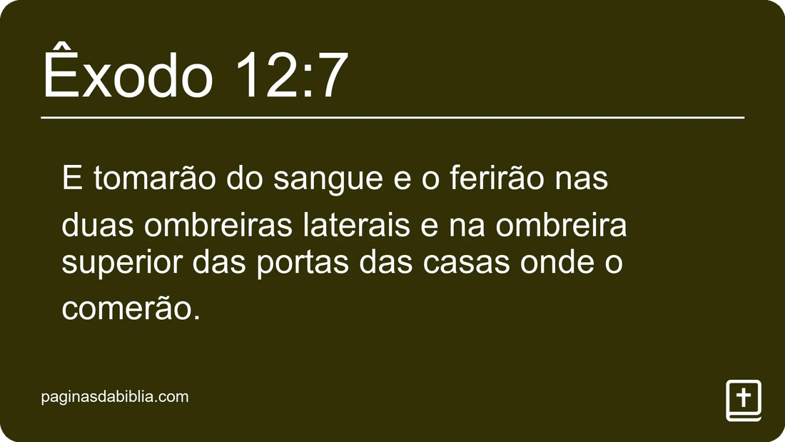 Êxodo 12:7