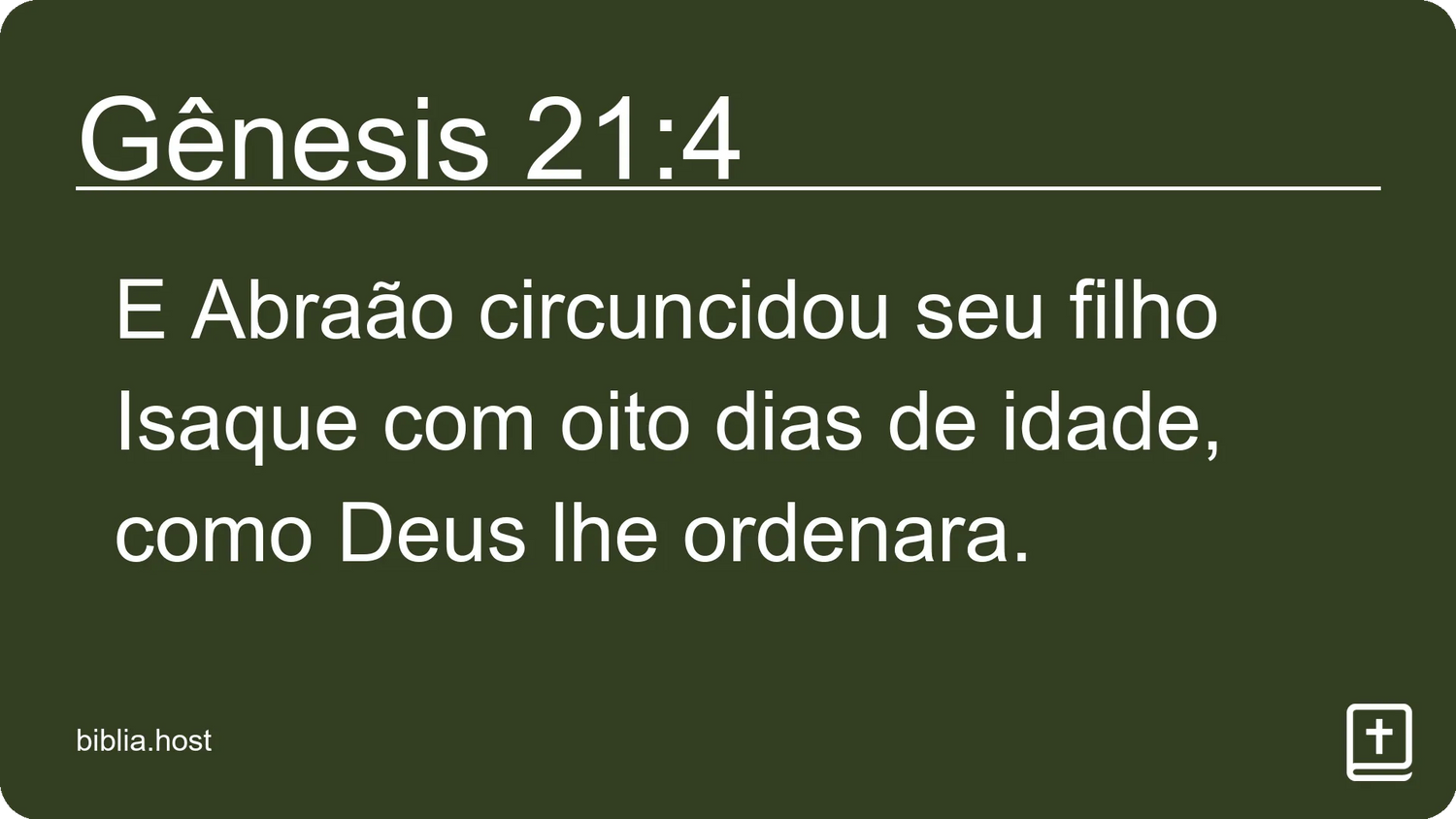 Gênesis 21:4