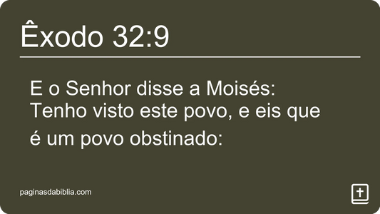 Êxodo 32:9