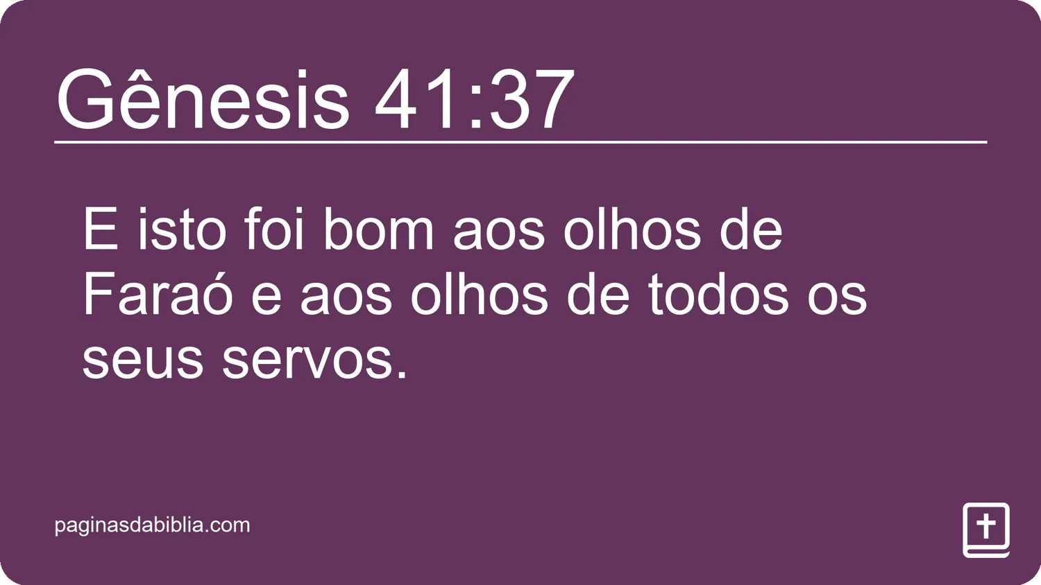 Gênesis 41:37