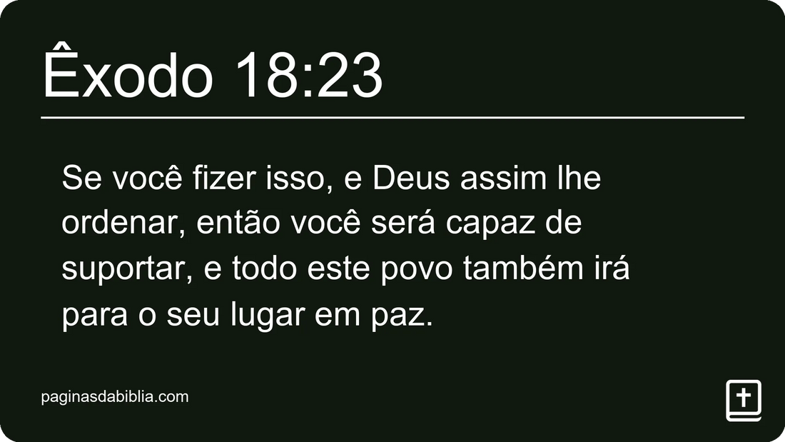 Êxodo 18:23