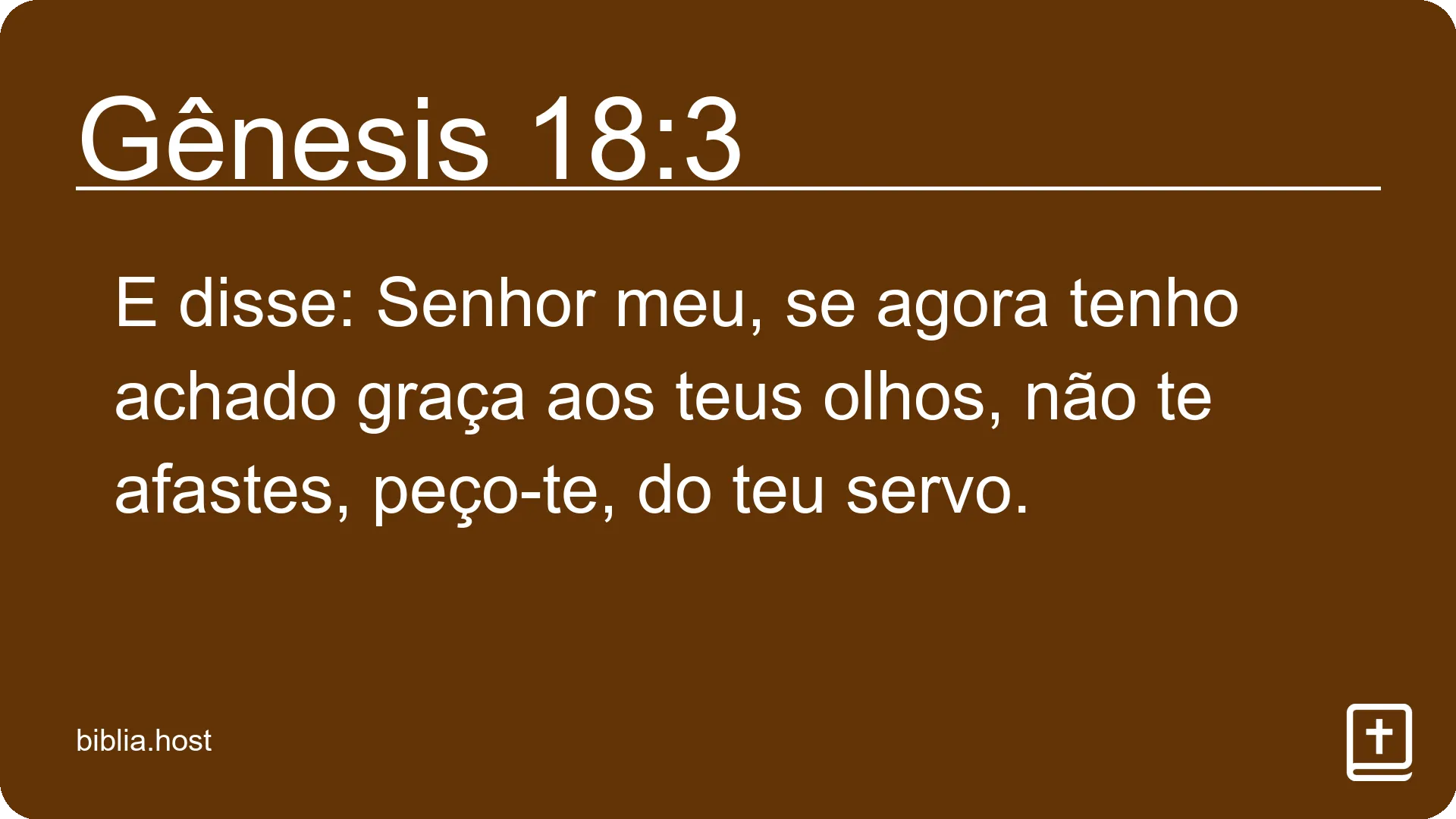 Gênesis 18:3