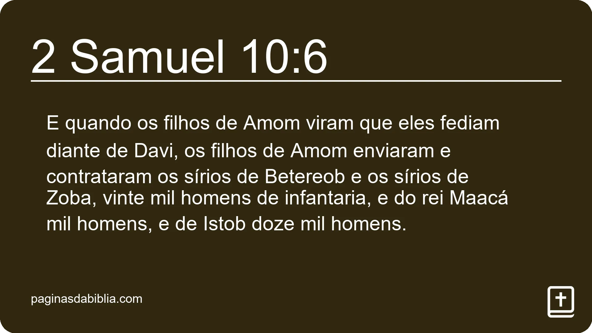 2 Samuel 10:6