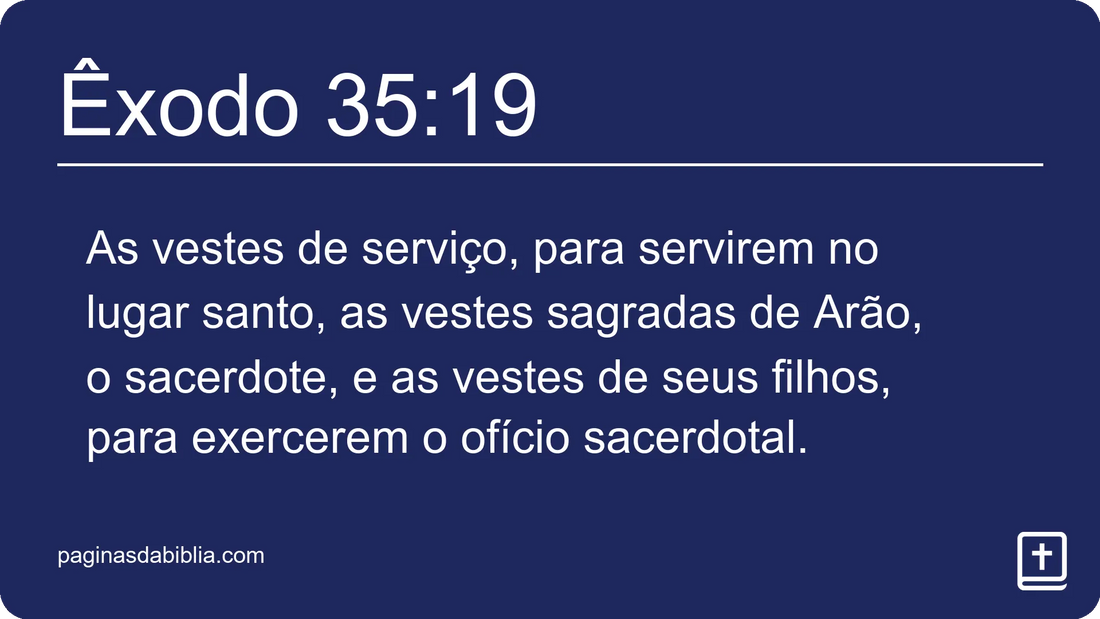 Êxodo 35:19