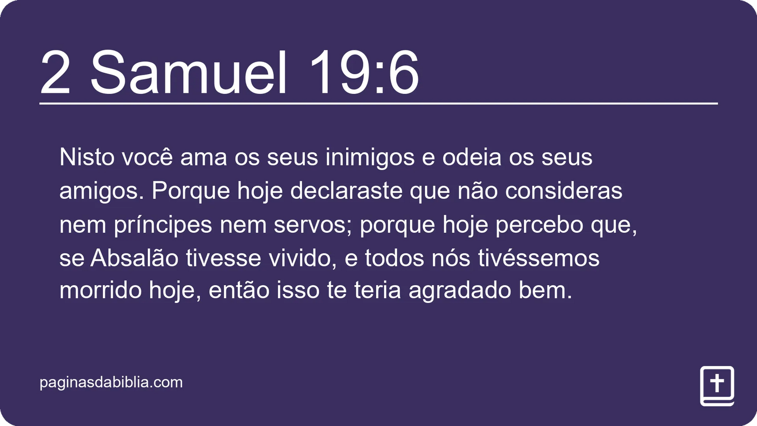 2 Samuel 19:6