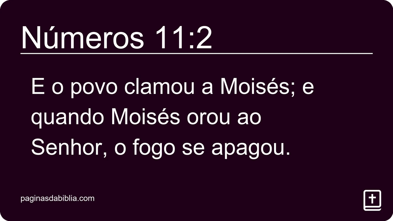 Números 11:2