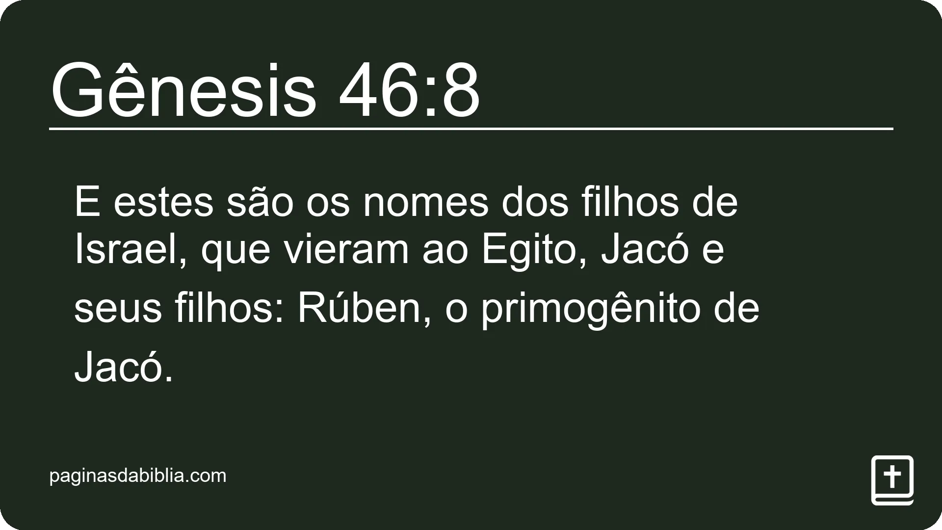 Gênesis 46:8