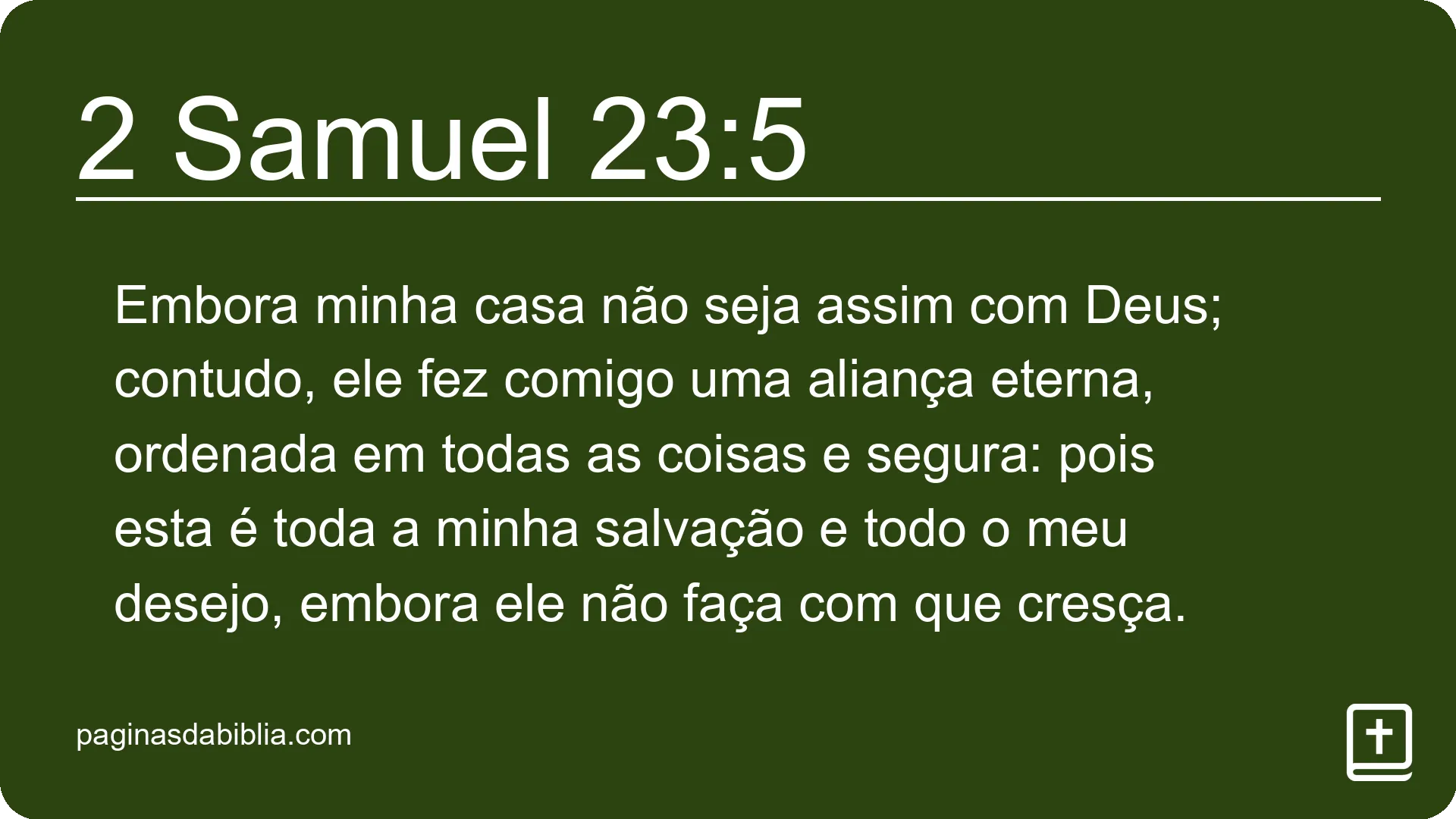 2 Samuel 23:5