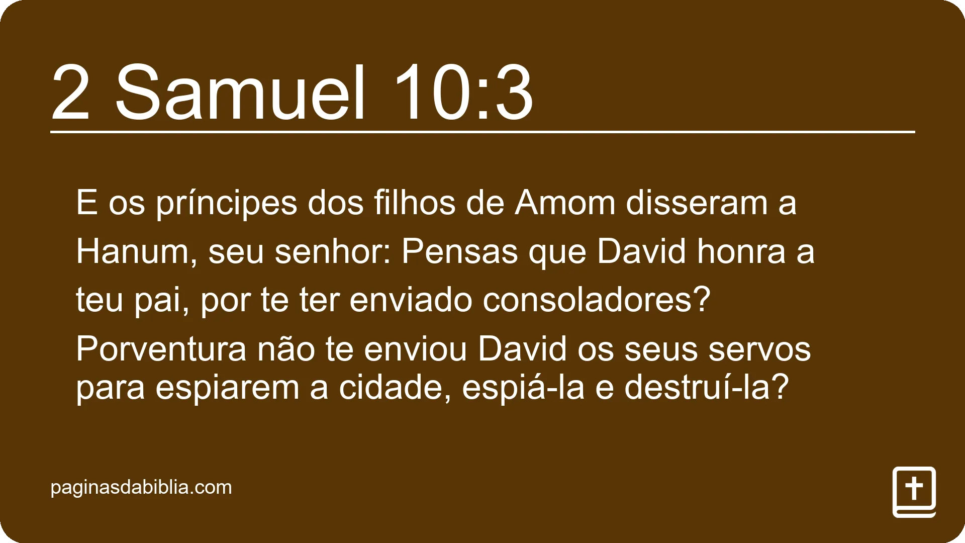 2 Samuel 10:3