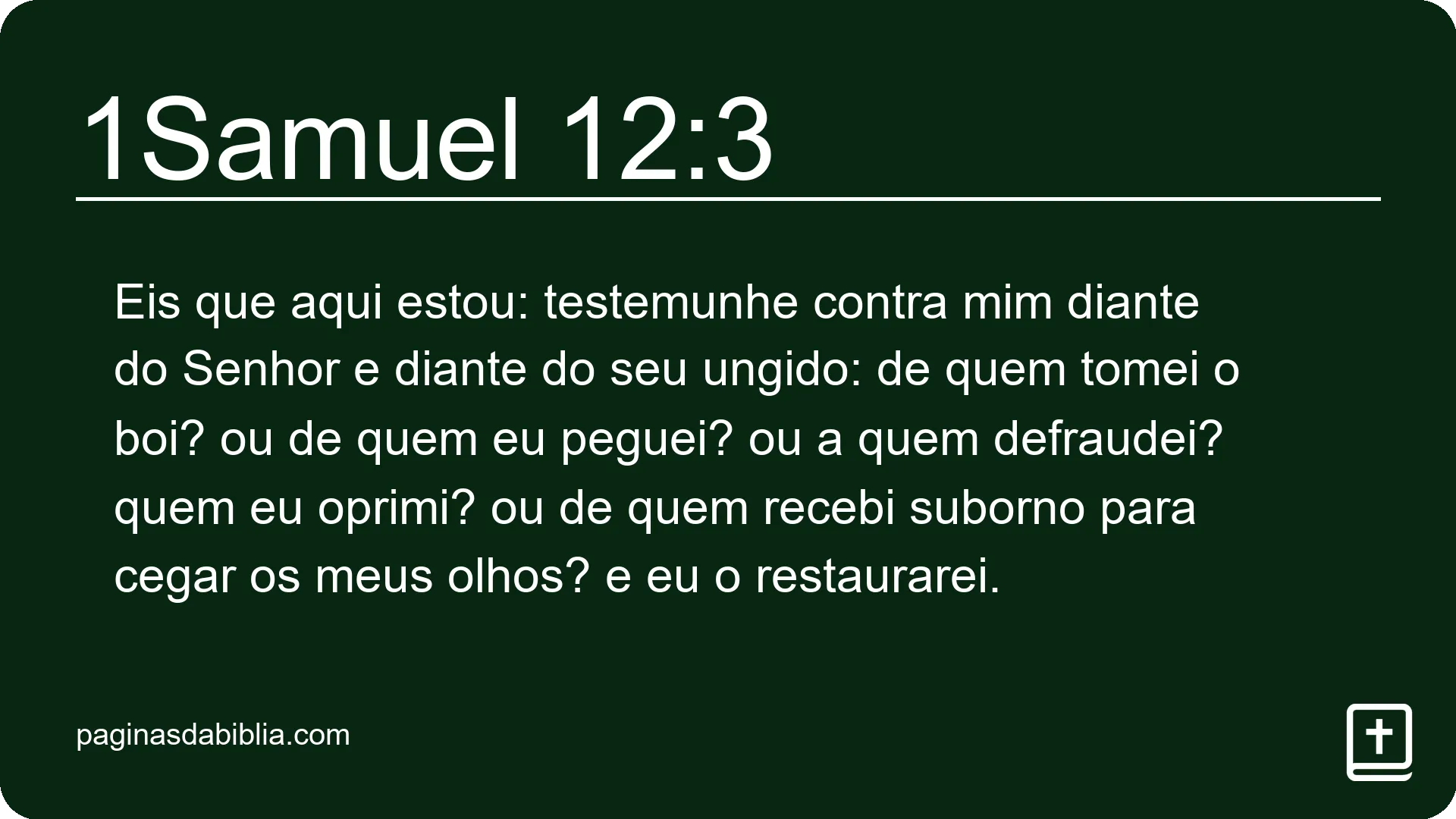 1Samuel 12:3