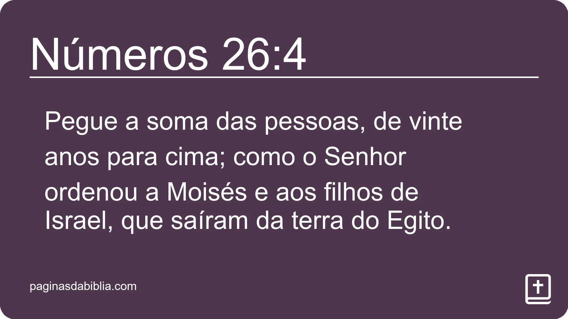 Números 26:4