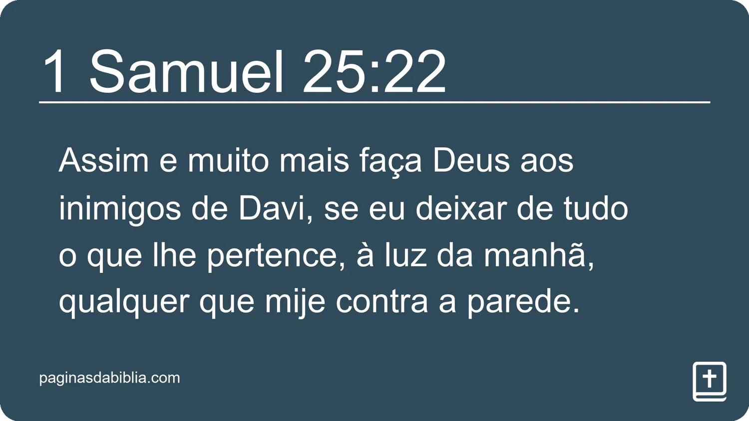 1 Samuel 25:22