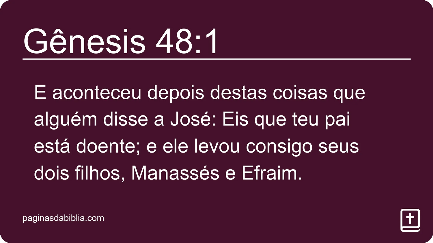 Gênesis 48:1