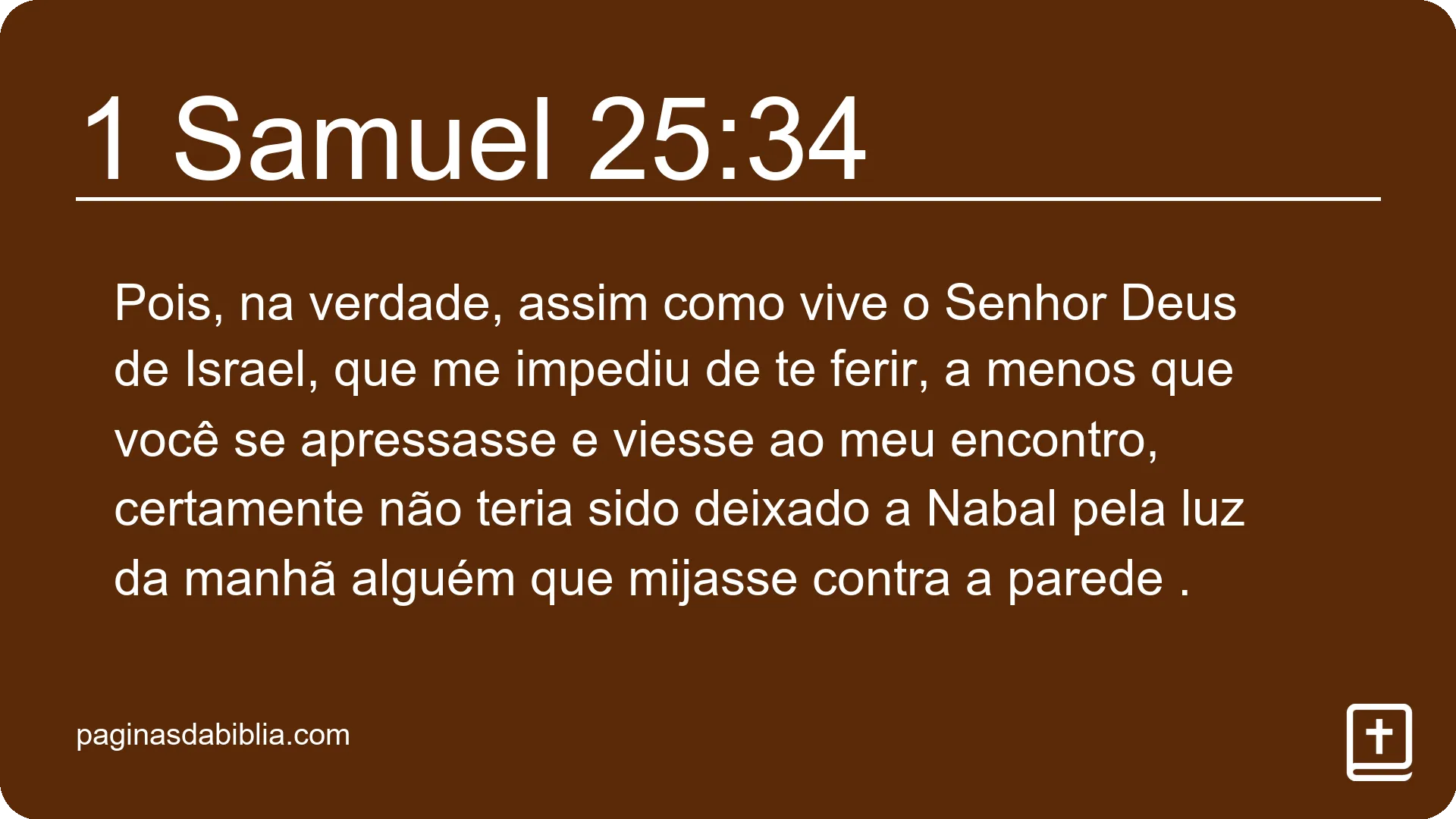 1 Samuel 25:34