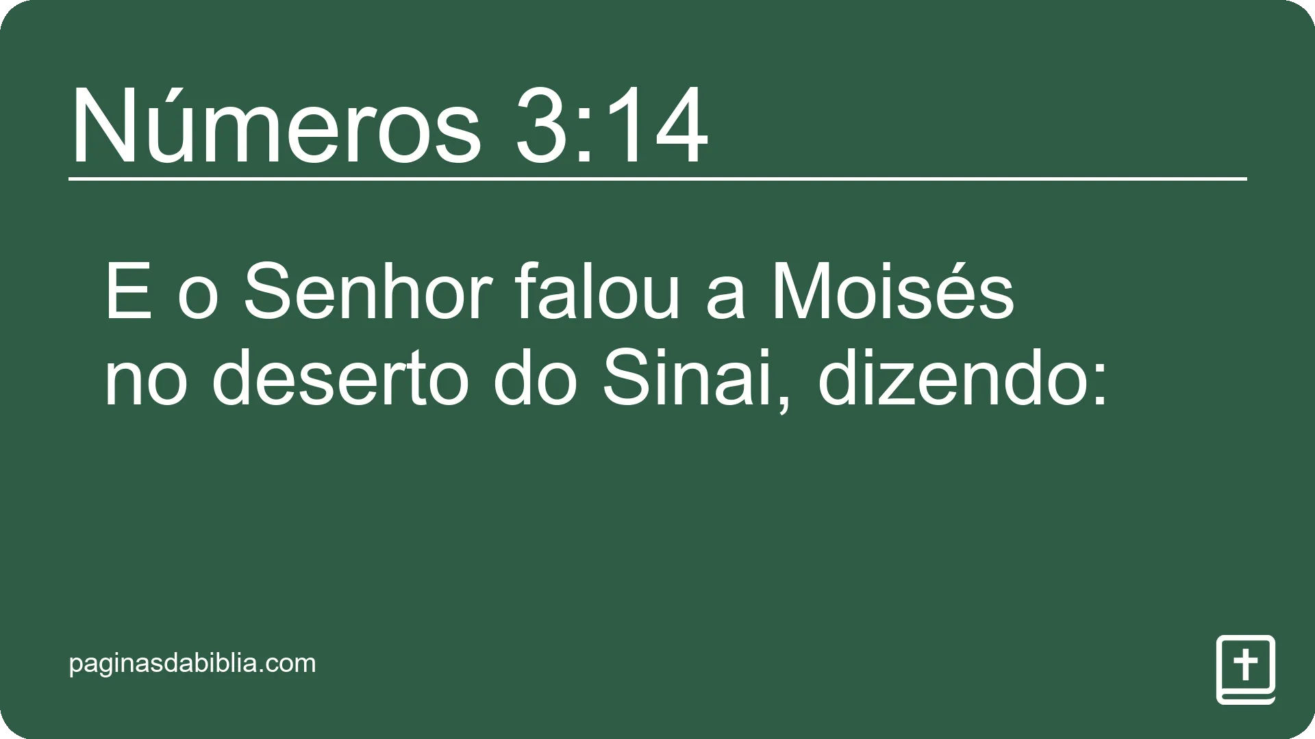 Números 3:14