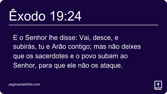 Êxodo 19:24